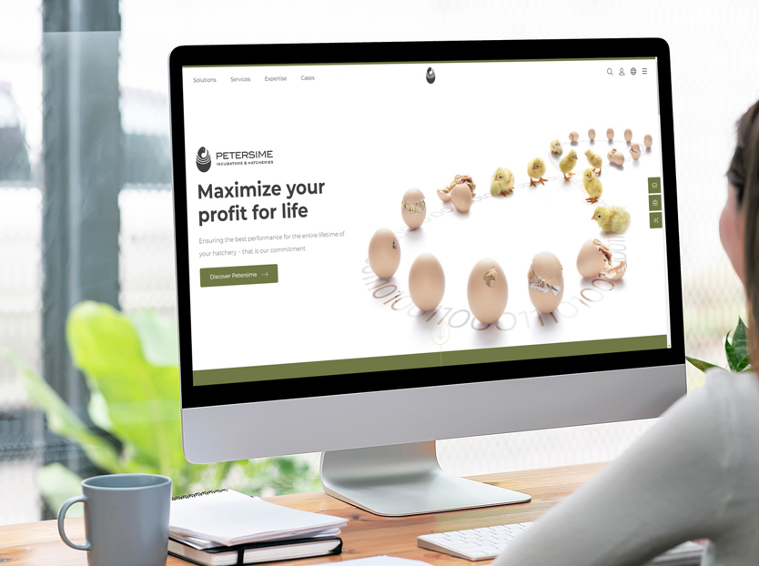 Petersime New Corporate Website 2 